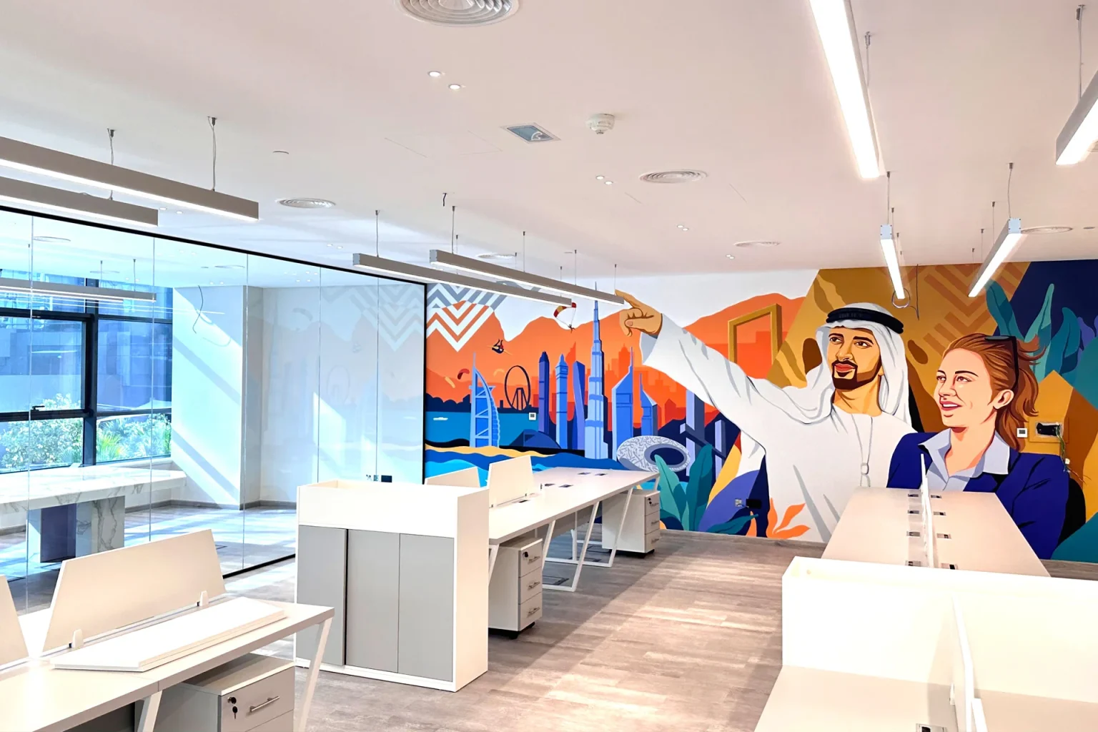 Wall Mural Painting Services in Dubai - Dubai Graffiti Mural Artists - Art Consultancy in Dubai